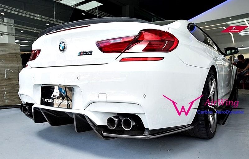 BMW F06 F13- Performance style carbon trunk spoiler 01